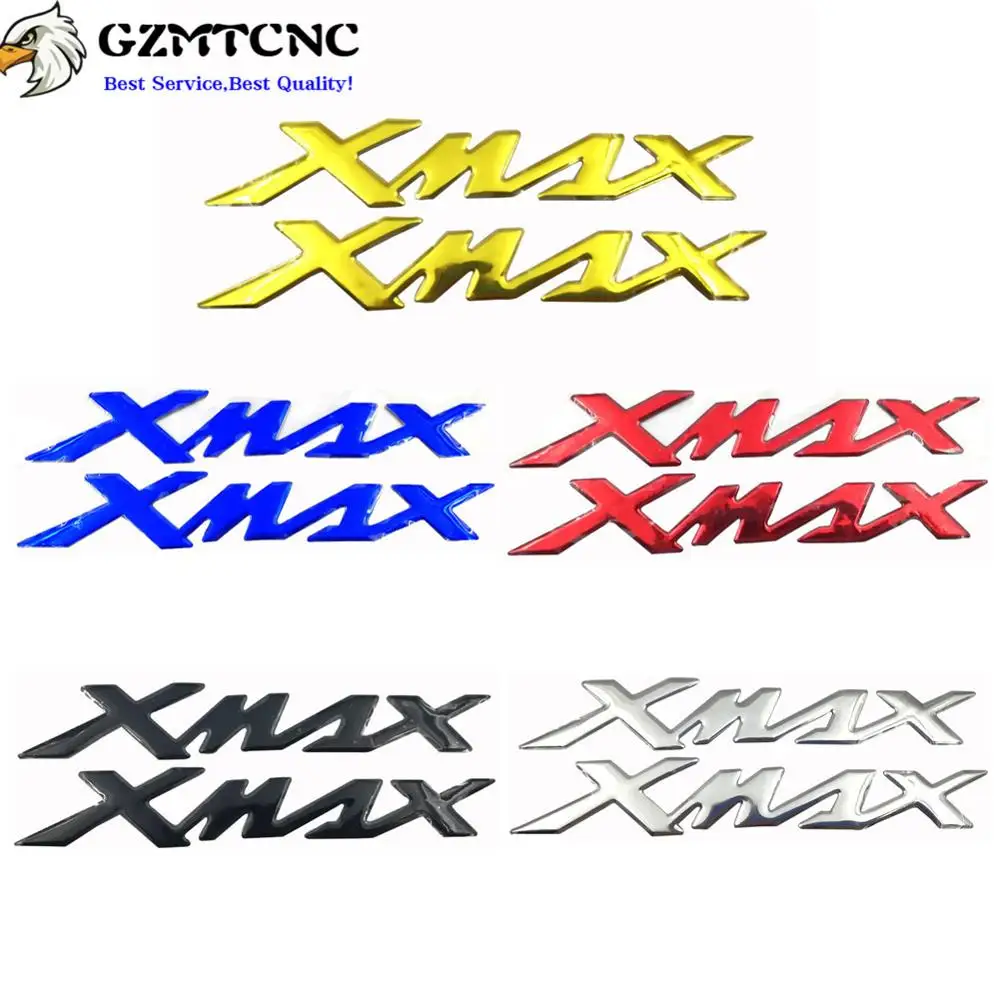 3D наклейка на мотоцикл диск логотип &quotXMAX&quot защитная накладка бак для Yamaha X MAX XMAX