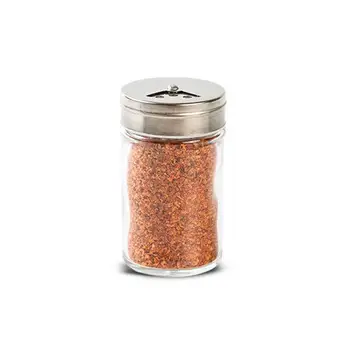 

Glass Cruet Spice Jar Salted Jar Moisture-proof Anti-corrosion Perforated Rotatable Condiment Bottle Kitchen Supplies