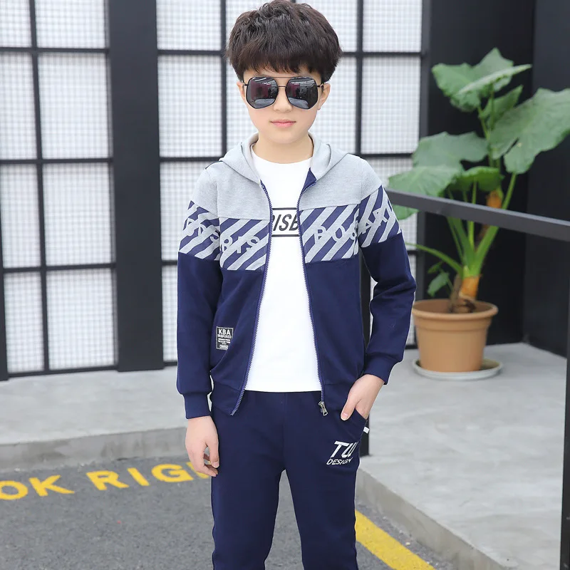 Children's Wear Clothes Boy's Autumn Sports Sets New Kids Suits Suit