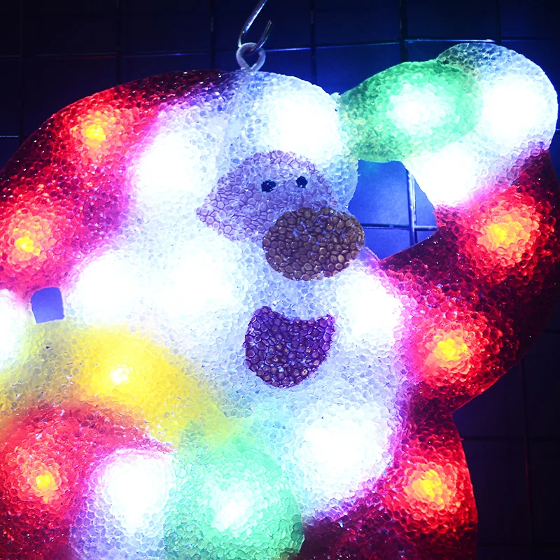 24V EVA Santa clause festival lights 21 in. Высокий navidad сказочные огни luces led украшение Рождество