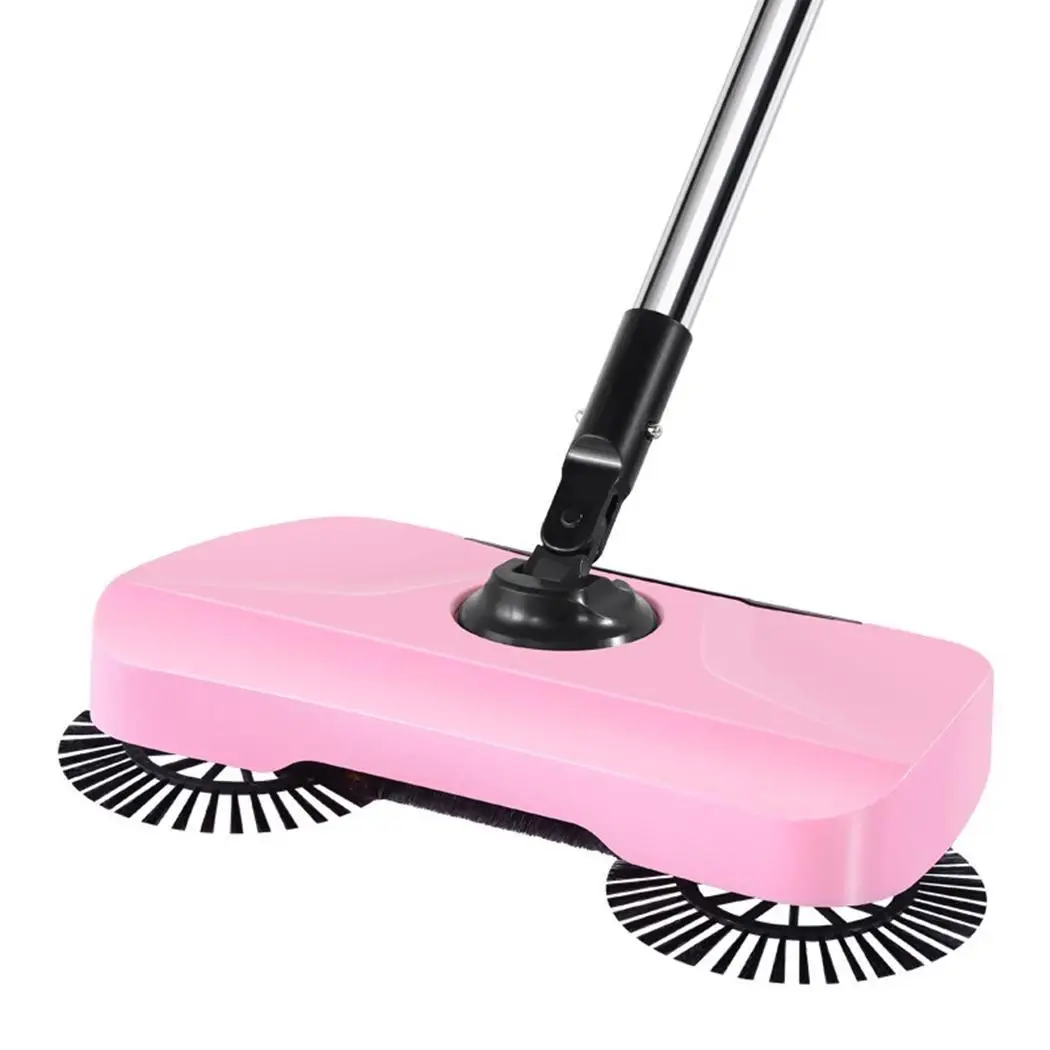 

Durable 360 Degree Rotation Manual Sweeping Machine Home Cleaning Pink, Blue Tool