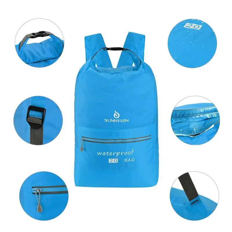 RUNACC 20L водостойкая сухая сумка для наружного кемпинга сухие компрессионный мешок