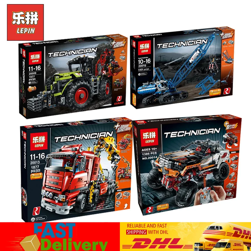 

Moc LegoINGLY 42054 42042 8258 9398 LEPIN 20009 20010 20013 20014 Building Blocks Bricks Toys for Children In Stock