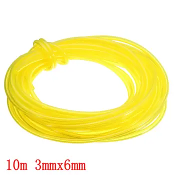

10m 3mm x 6mm Tygon Petrol Fuel Gas Oil Line Pipe Hose For Trimmer Chainsaw Blower
