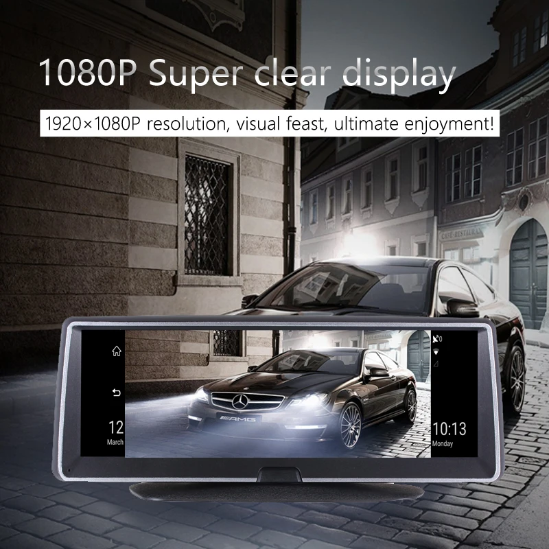 Приборная панель автомобиля камера 7 84 &quot1080 P 3g wifi Bluetooth Запись видео Сенсорный