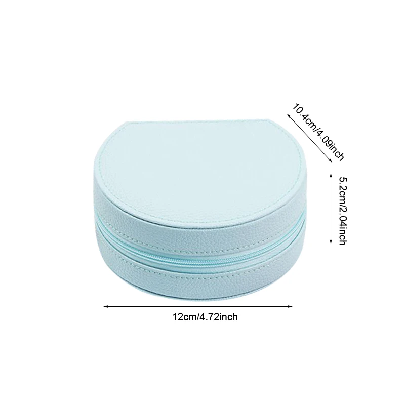 Fashion Women Makeup Organizer Travel Jewelry Box Girl Beauty Necklace Earring Stud Collection Case With Mirror Gear Accessories Fashion Women Makeup Organizer Travel Jewelry Box Girl Beauty Necklace Earring Stud Collection Case With Mirror Gear Accessories