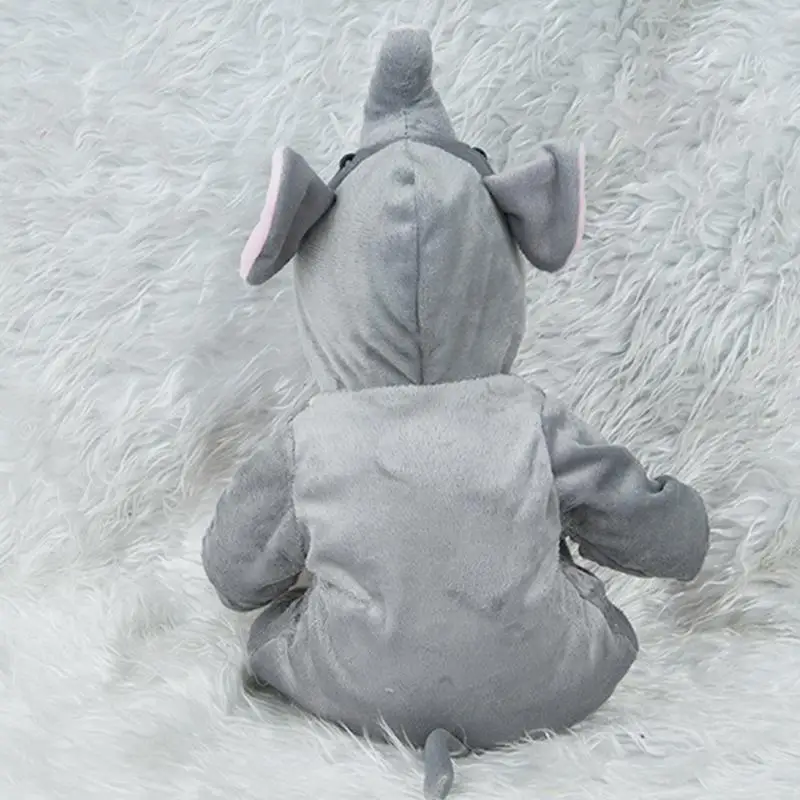 45 см симпатичная одежда со слонами Reborn модная детская кукла имитация куклы для