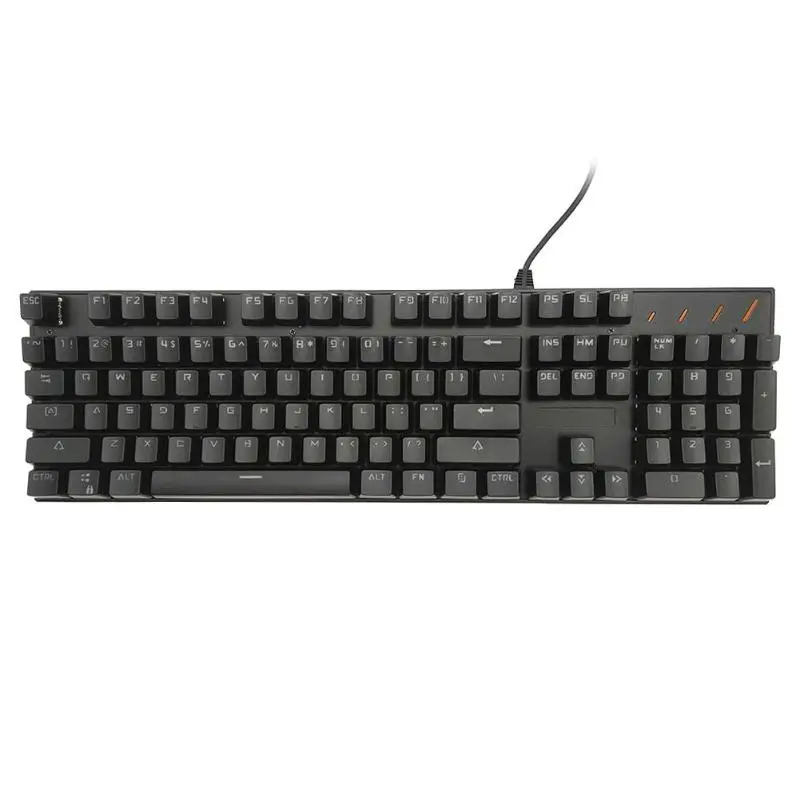 

K10 Mechanical Feel Gaming Keyboard Professional USB Wired 104 Standard Keys Keyboard with Colorful Backlight