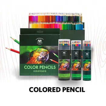 

Student Stationery 36/48/72 colores Pencil Environmental Protection Oiliness The Color Of Lead Draw Pen