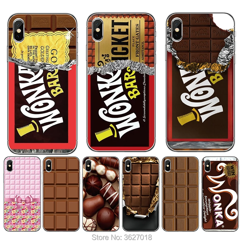 

For Wiko Lenny 5 4 3 Jerry Tommy Harry Sunny 2 3 Plus View 2 Go XL U Feel Lite Chocolate soft TPU Silicone Cases