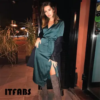 

Women's Bodycon Long Sleeve Party Cocktail Club Short Midi Kimono Dress