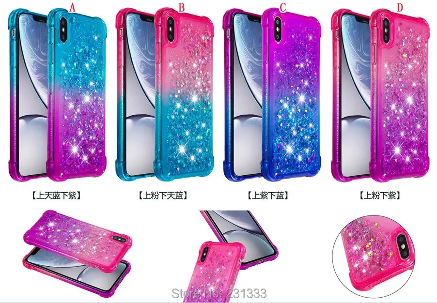 Для Iphone 11 PRO MAX 6 5 ''X XS XR 8 7 PLUS 6S жидкий зыбучий песок Блестящий Мягкий ТПУ чехол