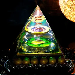 2019 Hot Sale Orgonite 13.5cm Big Pyramid Reiki Healing Energy Amplifier Stone That Changes The Magnetic Field Of Life Gift 2019 Hot Sale Orgonite 13.5cm Big Pyramid Reiki Healing Energy Amplifier Stone That Changes The Magnetic Field Of Life Gift