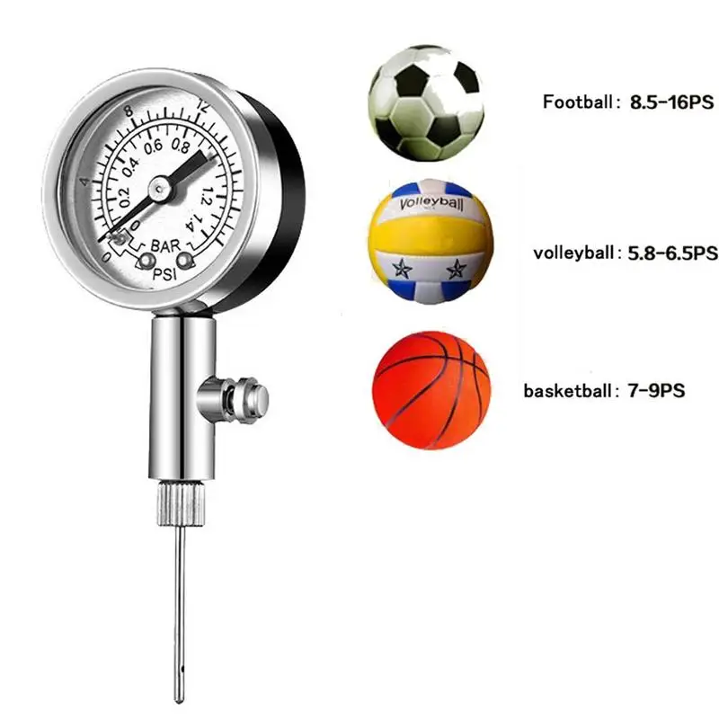Высокая точность барометр баскетбольный барометр футбол мяч давление датчик Air Watch волейбол