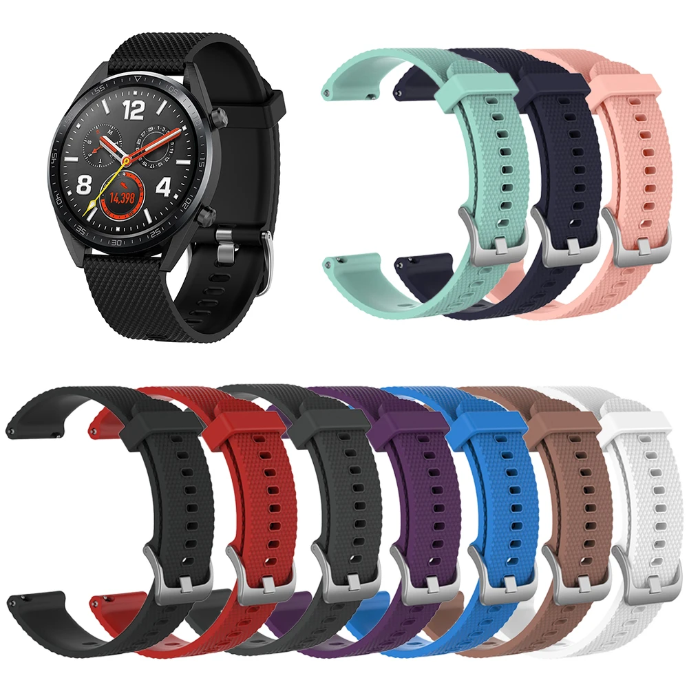 

Outdoors Waterproof Wristband Soft Sports Unisex Replacement Bracelet Quick Release Wrist Strap Silicone For Huawei Watch GT