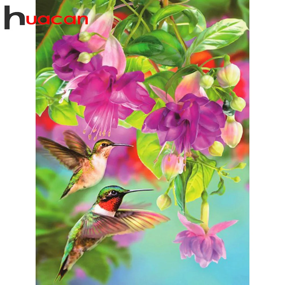

Huacan 5D DIY Diamond Painting Animal Bird Full Square Embroidery Sale Rhinestone Picture Diamond Mosaic Home Decor Gift
