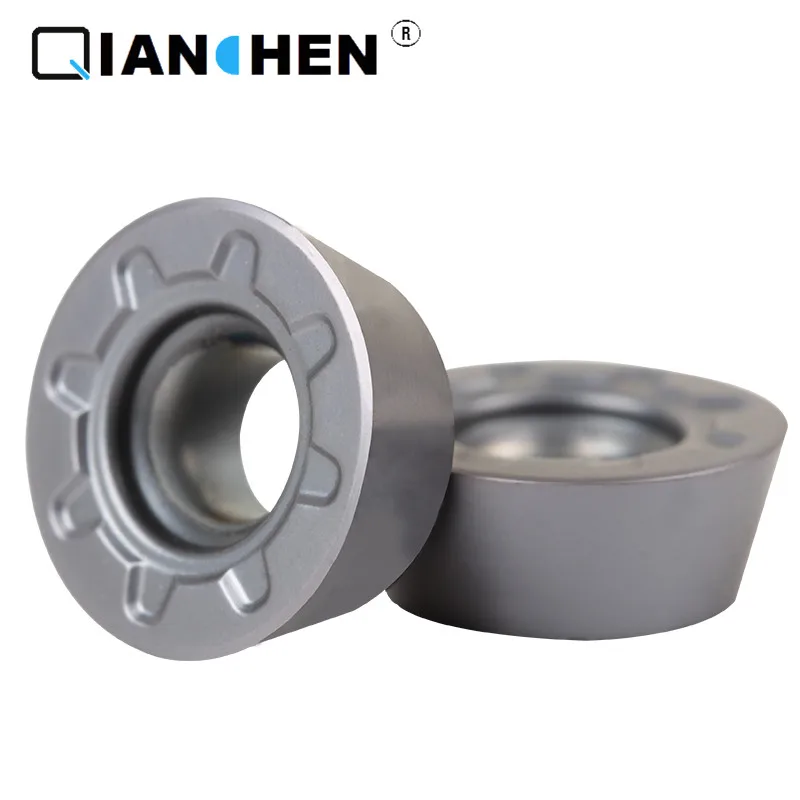 

Qianchen Independent original quality high precision high performance high hardness CNC RDMW1204MOT-PM XC7129 carbide inserts