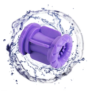 OLO Dual Channel Male Masturbator Blowjob Real Pussy Artificial Vagina TPE Masturbation Cup Sex Toys for Men Adult Products 2