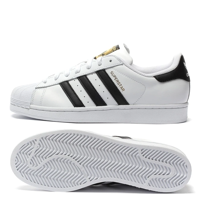  Adidas Superstar Classics Original New Arrival Women Skateboarding Shoes Anti-Slippery Breathable Sneakers #C77124