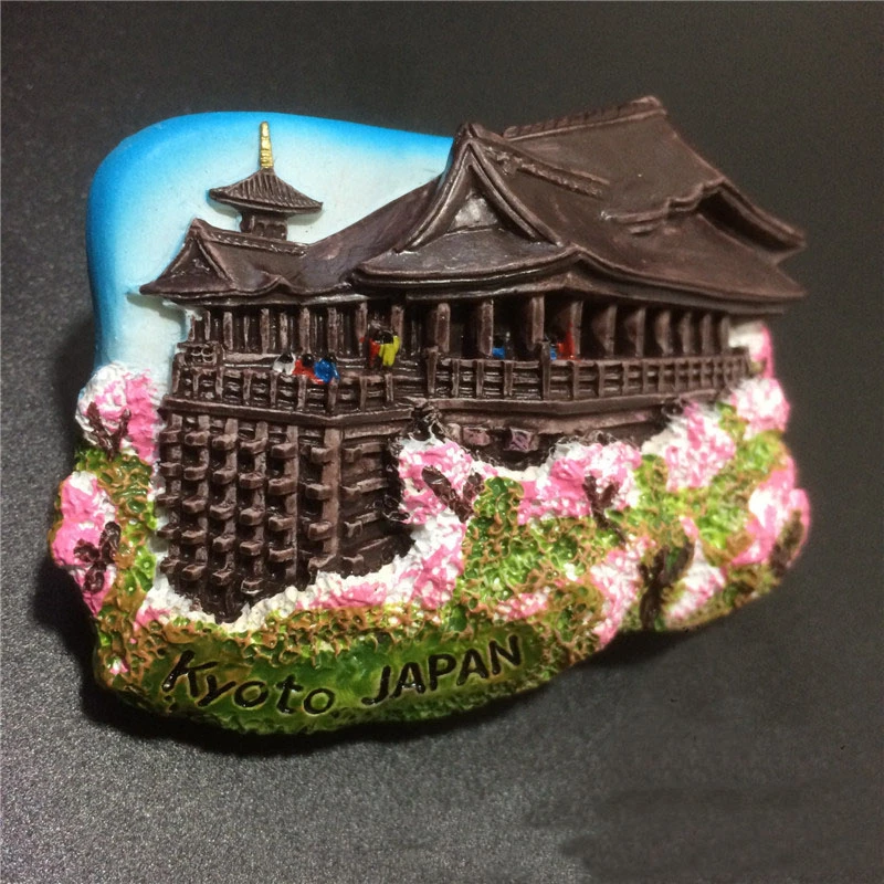 Lychee Life японская вишня, магнит на холодильник, деревенский пейзаж, магниты на холодильник, сувениры для путешествий, украшение дома