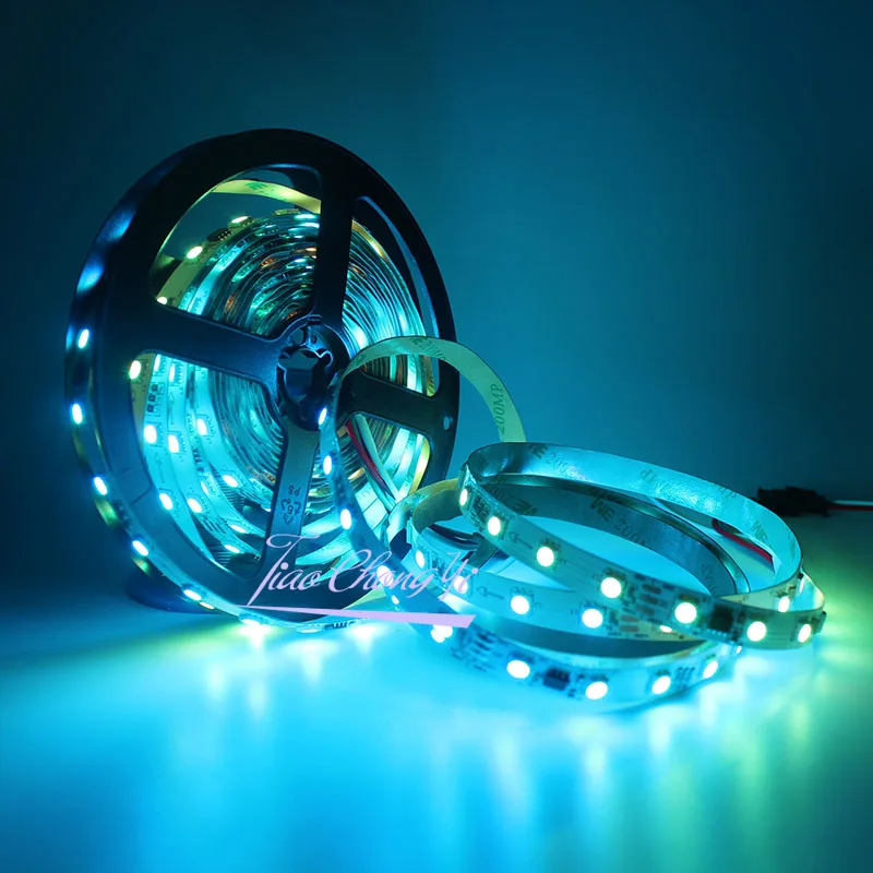 Светодиодная лента WS2818 5 м 5050 светодиодов постоянный ток 12 В RGB полноцветная