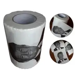 Г 100 г Забавный Трамп принт СР портативный компактный туалетная бумага для ванная комната Гостиная путешествия