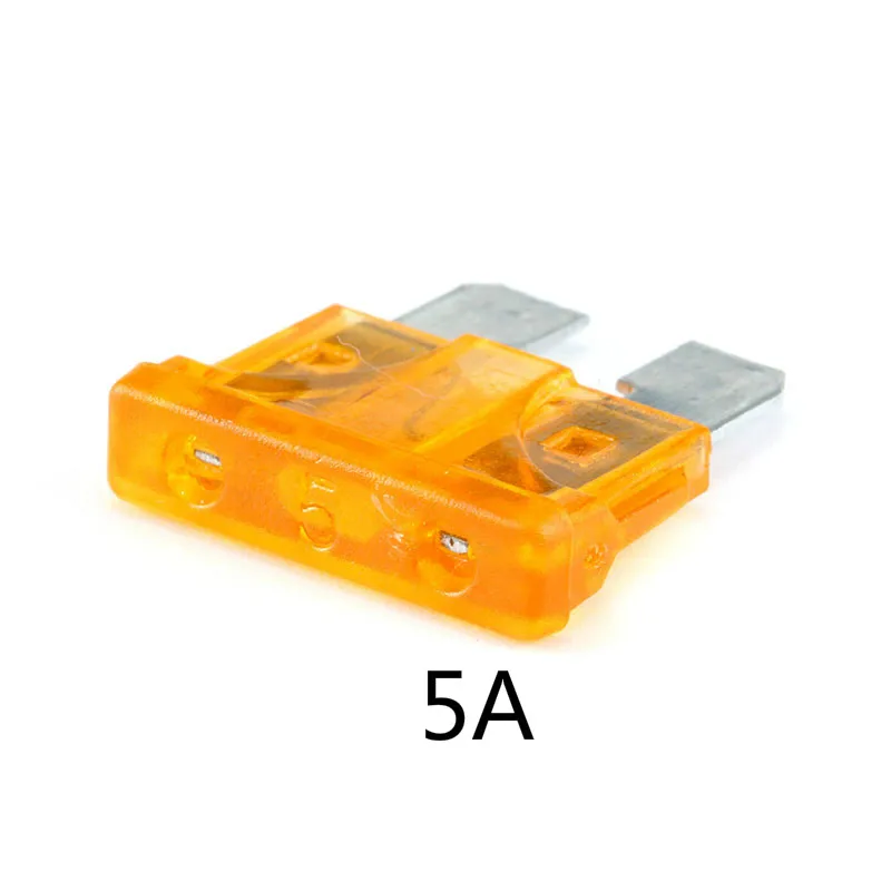 Medium Standard Blade Fuse Insert ZINC Pins 1A 2A 3A 5A 7.5A 10A 15A 20A 30A 40A 50A 10pcs Refitted For Auto Car Truck blade fuses car fuses