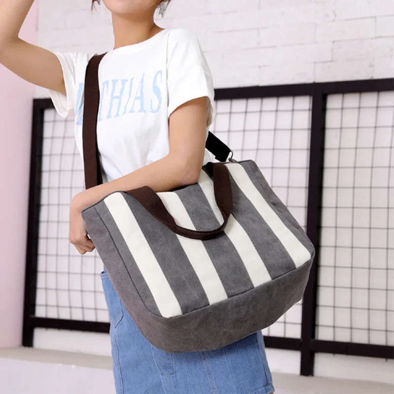 

Striped Fashion Luxury Handbags Women Bags Designer Crossbody Bags For Women Female Girl Ladies Hand Bags Handbag Sac Main Femme