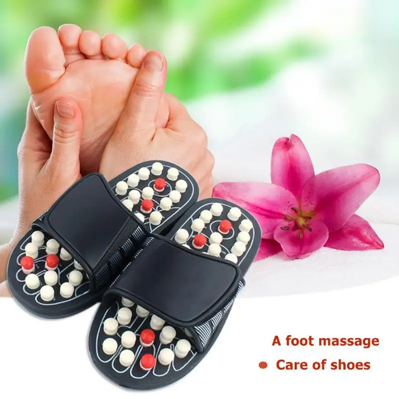 1 Pair Foot Massage Slippers Reflexology Sandals Feet Acupuncture Therapy Massager Shoes Feet Care 1 Pair Foot Massage Slippers Reflexology Sandals Feet Acupuncture Therapy Massager Shoes Feet Care