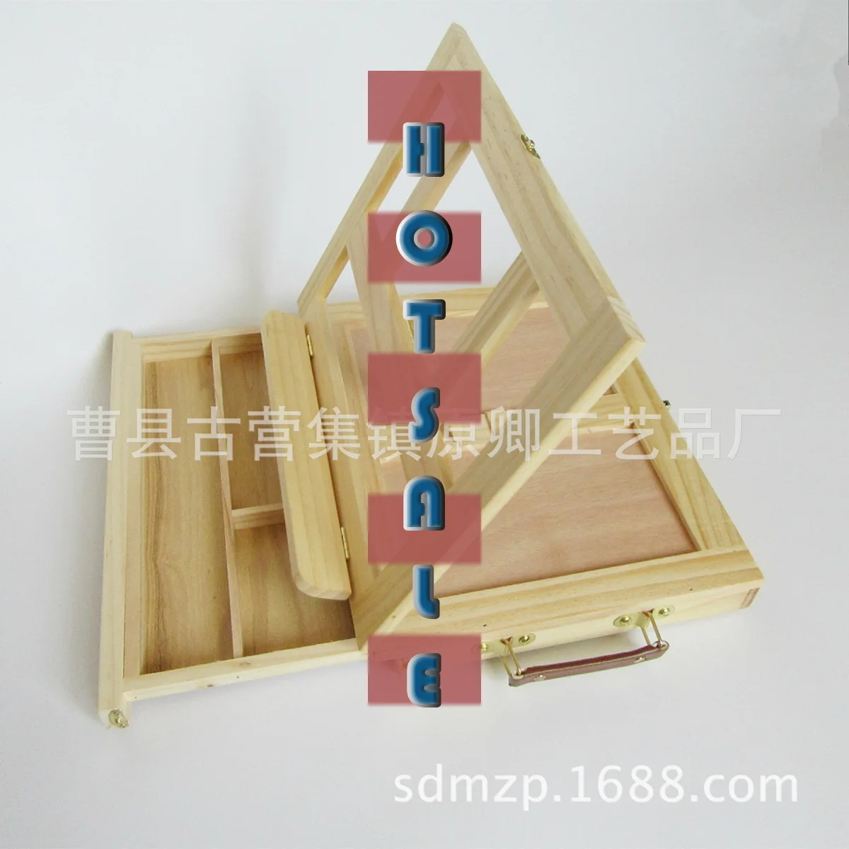 

Hot Sale Desktop Benchtop Small Easel Drawing Board Wooden Drawer Fold Painting Shelf Oil Woodiness Picture Box Sketch Suit
