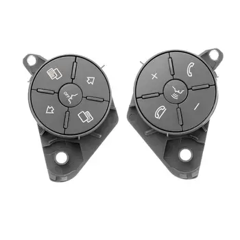 

LH+RH W164 W251 Universal Car Steering Wheel Worn Button Control Switch Cover For Mercedes For W164 ML GL W251 RClass 2010-2012