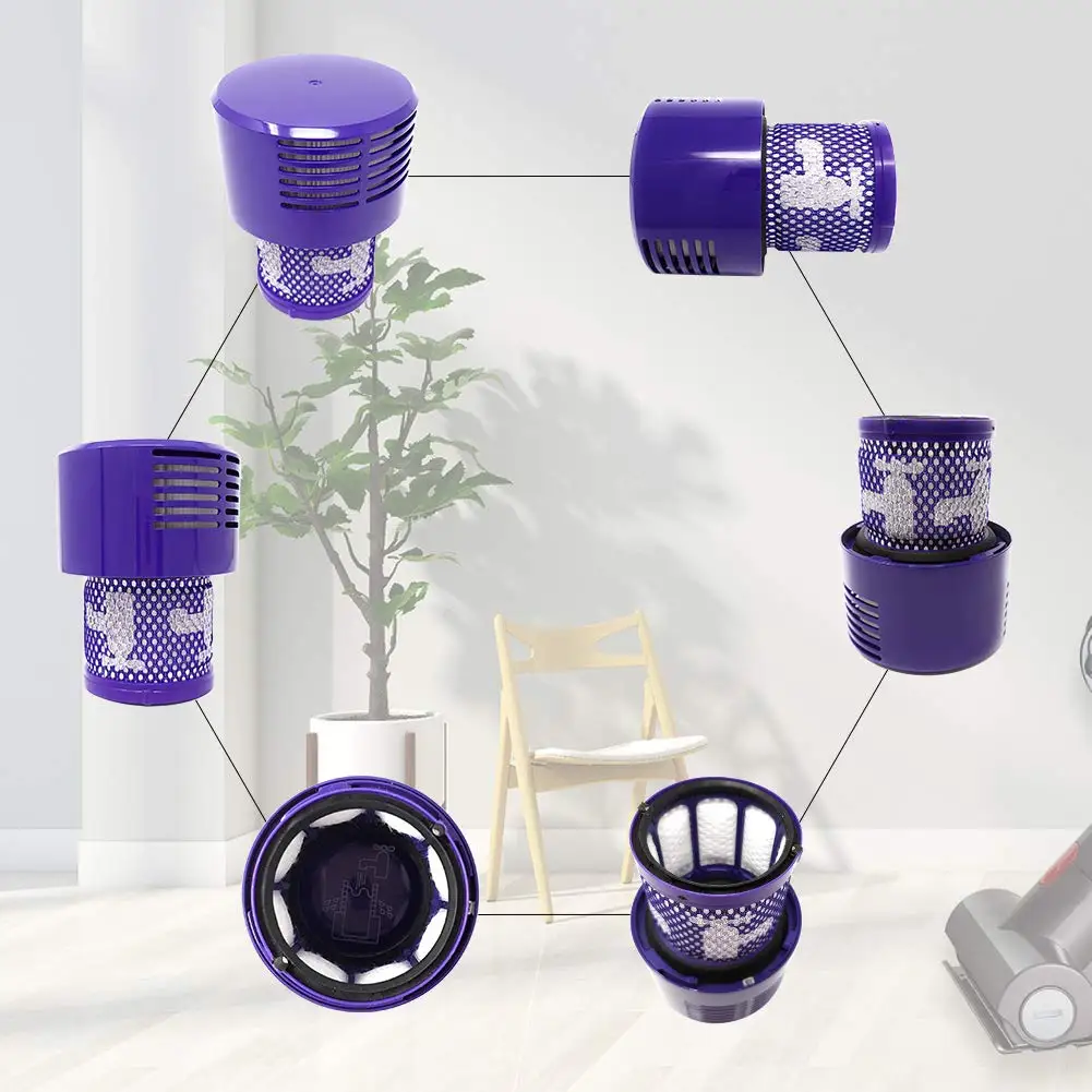 Моющийся большой фильтр для Dyson V10 Sv12 Cyclone Animal абсолютный чистый беспроводной