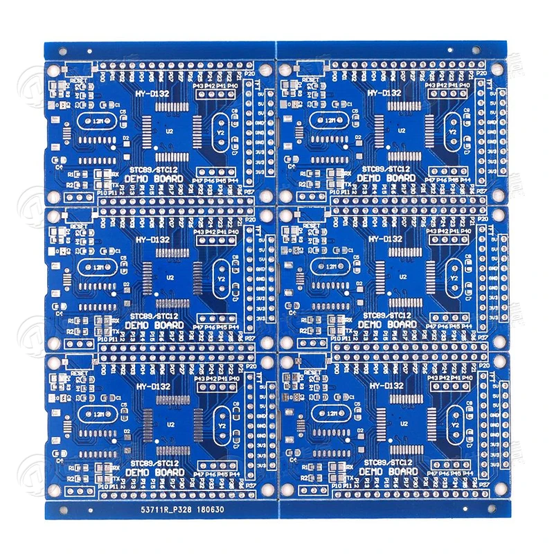 PCB воздуха пластина Stc12c5a60s2 Stc89c52 Stc основной 51 чип Минимальный Системы плата для