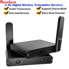 200M 2,4G Hifi Цифровой музыкальный звук беспроводной аудио передатчик приемник адаптер 3,5 мм RCA аудио кабель для ПК телефона iPad Ipod DVD