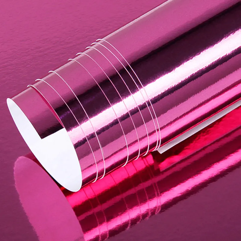 6 x 60 inch/15cm*1.5m Car Chrome Plating Film Clear Car Sticker Vinyl Sheet Protection Scratch Body Film Wrap Kit Rose