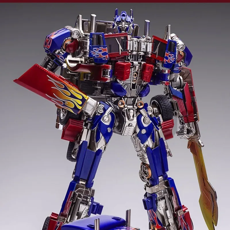 Weijiang Leader Transformation Action Movie Figures SS05 OP Commander Oversize KO Metal Alloy Parts ABS Deformable Car Robot Toy