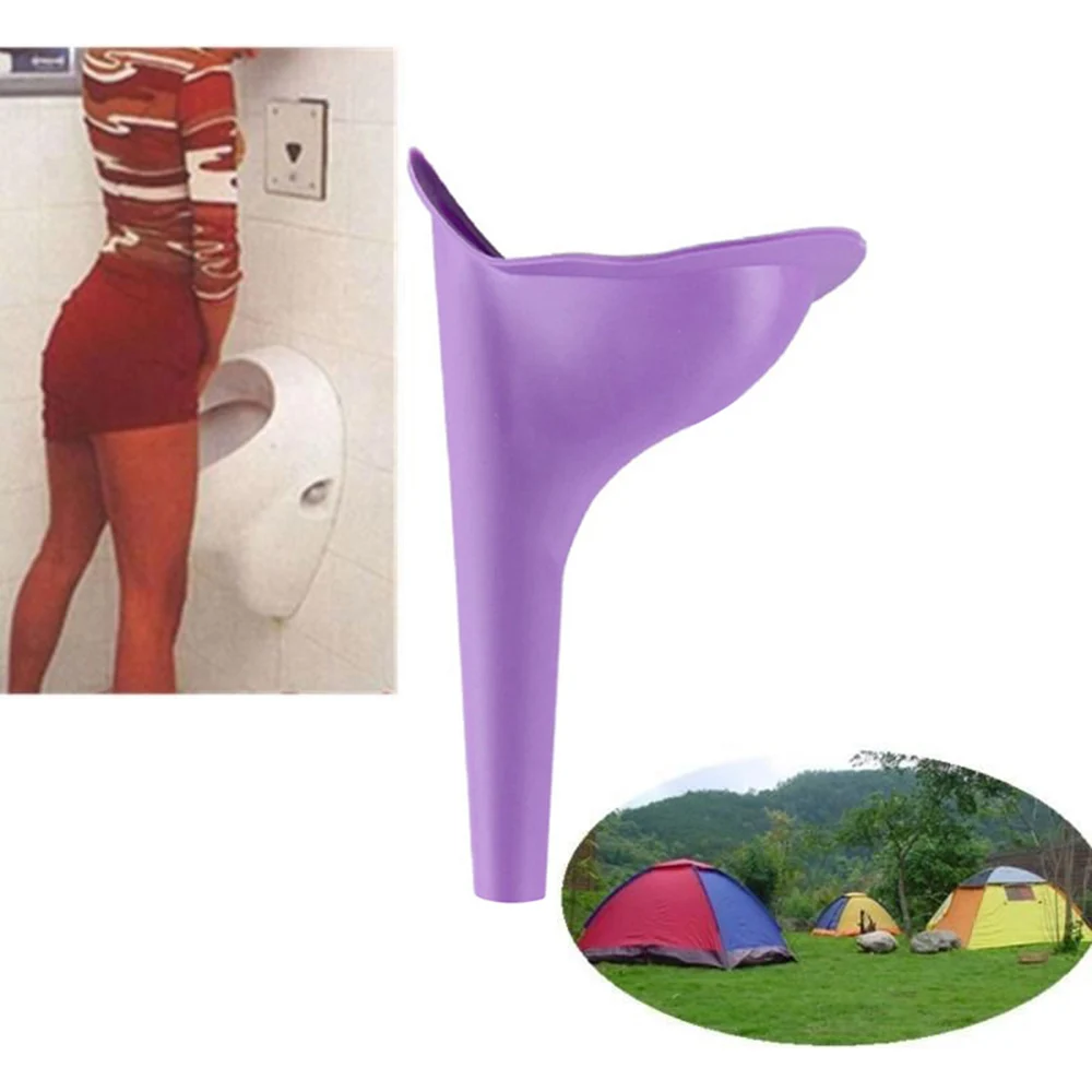 

New Lightweight Women Urinal Outdoor Camping Travel Soft Silicone Urination Device for Female Easy Pee Portable Travel Accessory