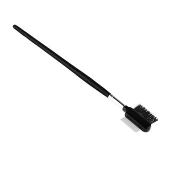 

1PC Professional Eyelashes Brushes Extension Eyebrow Metal Dual Comb Brush Eye Lashes Beauty Cosmetic Tools