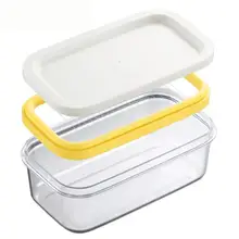 Маслорезы нож из нержавеющей стали для сыра стеклянный контейнер для хранения масла Многофункциональные кухонные аксессуары