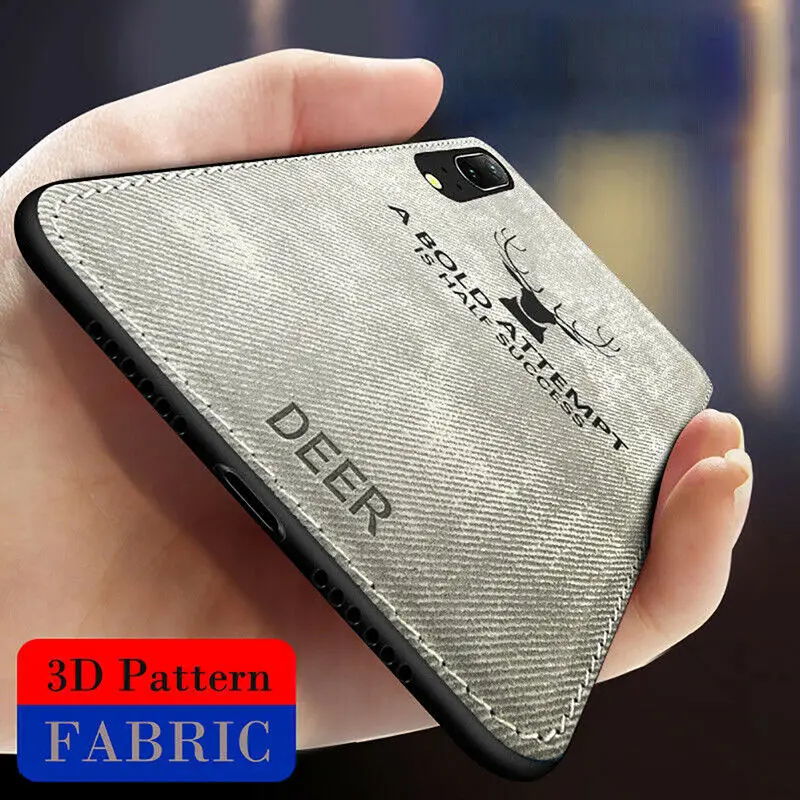 

Fabric Phone Cloth Case For Huawei P Smart 2017 /2019 P30 P20 Pro Lite Honor 8X 8C View 20 Deer Cover For Mate 20 10 Lite Cases