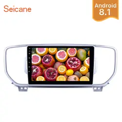 Seicane 2 Din Android 8,1 9 "автомобильный навигационный GPS радиоприемник сенсорный мультимедийный плеер головное устройство для KIA KX5 Spotage 1 + 16G, Wi-Fi, 4-х