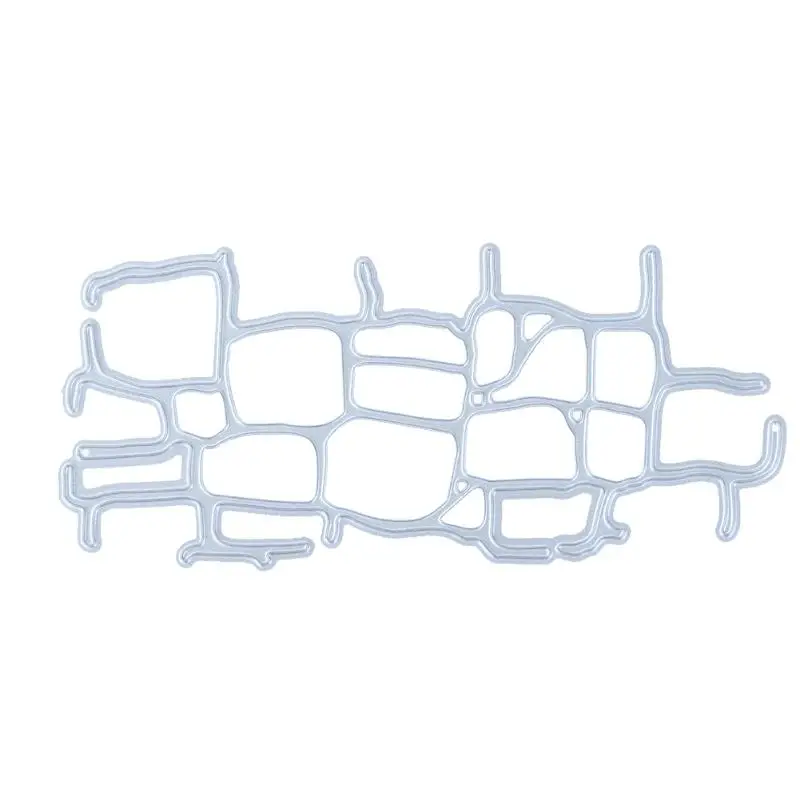 

Wall Brick Metal Cutting Dies Stencils DIY Scrapbooking Die Cuts Albun Paper Cards Making Decoration Embossing Craft Dies Cut