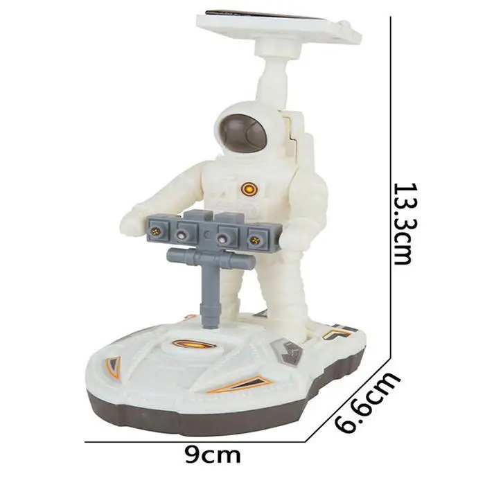 4In1 Solar Moon Exploration Fleet Toy Astronaut Exploration Children DIY Spacecraft Lunar Vehicle Assemblly Science Learning Toy