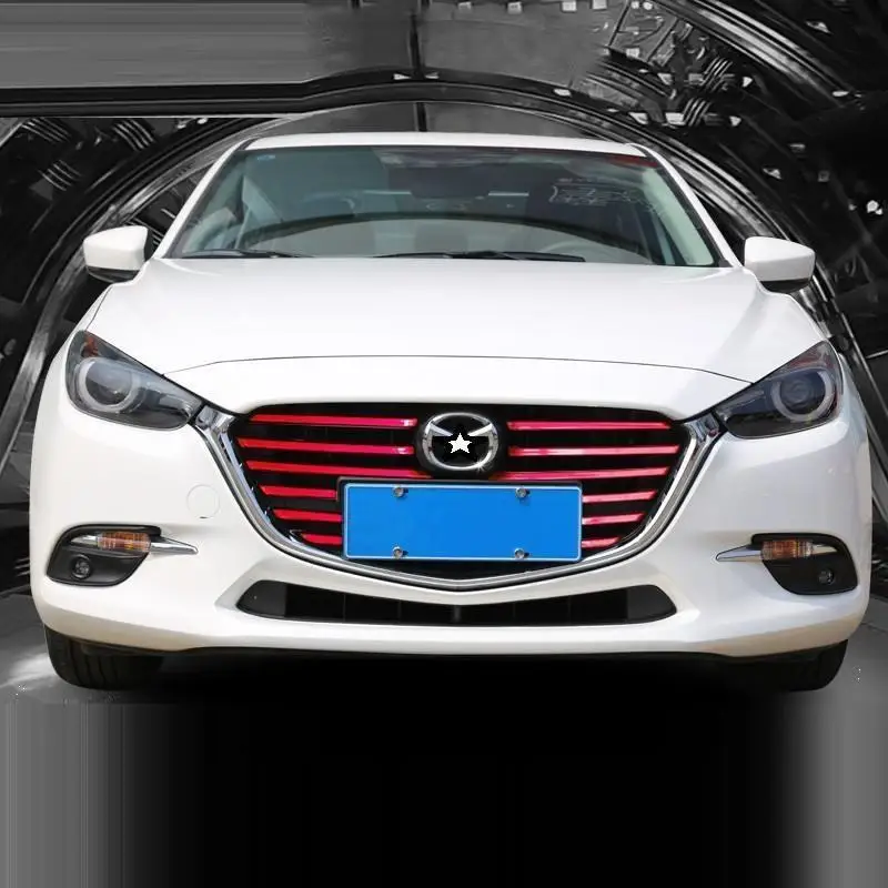 

Chromium Modified Door Handle Exterior Dashing Mouldings Trim Car Styling Modification Accessories 17 FOR Mazda Axela