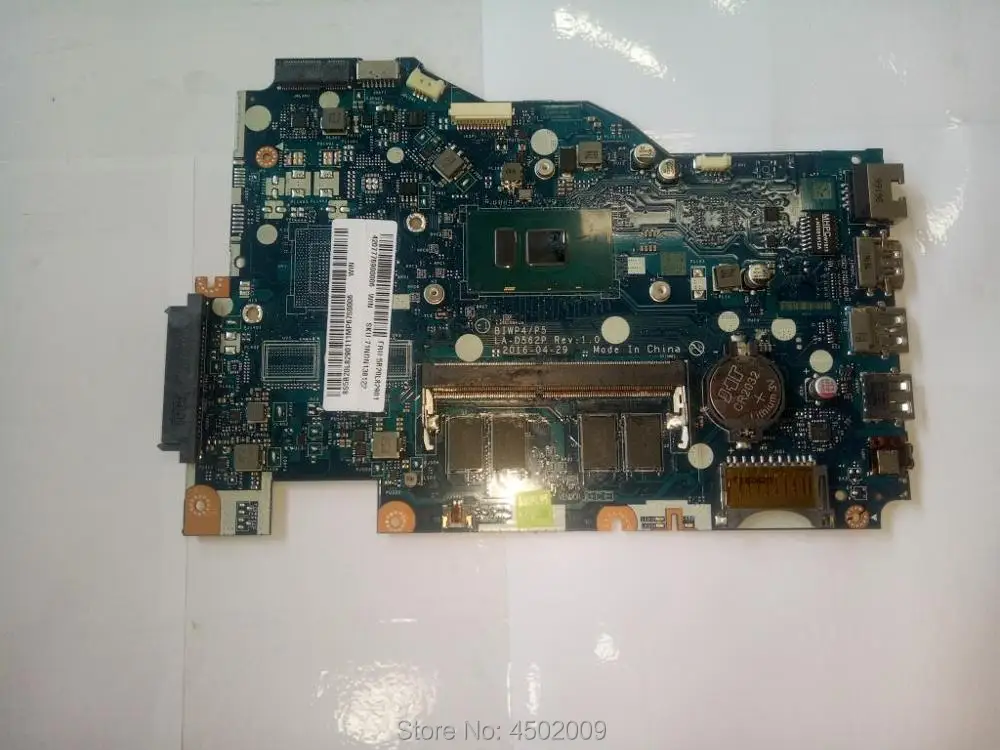 Для lenovo 110-15ISK LA-D562P 5B20L82901 материнская плата для ноутбука с 4405U UMA 4G 100%