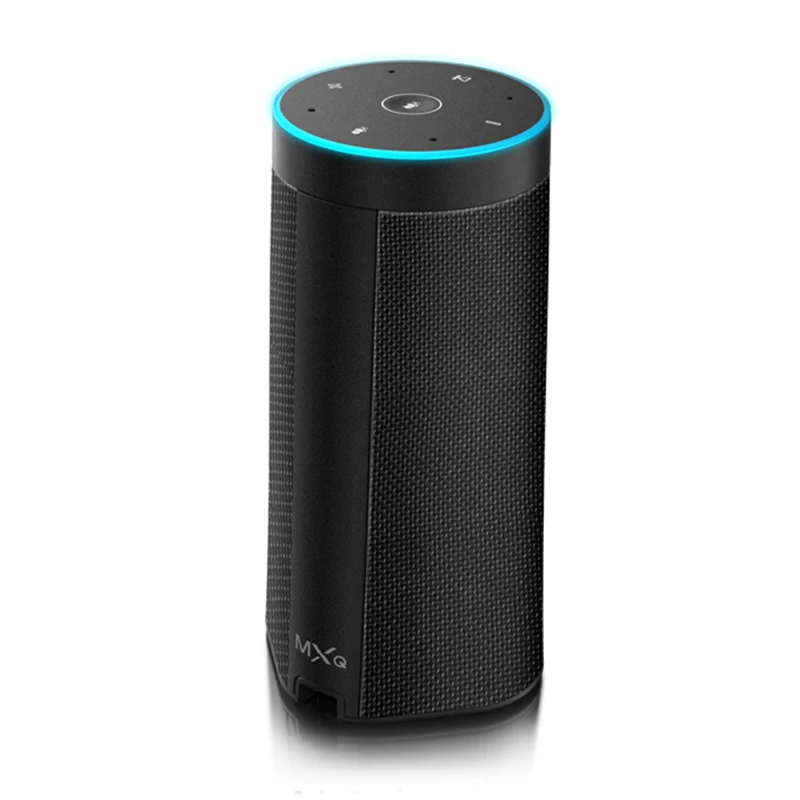 

MXQ HF30 Far Field Voice Control Amazon Alexa Speaker, Smart Wifi Bluetooth Wireless Multiroom Music Playing, Portable with Bu