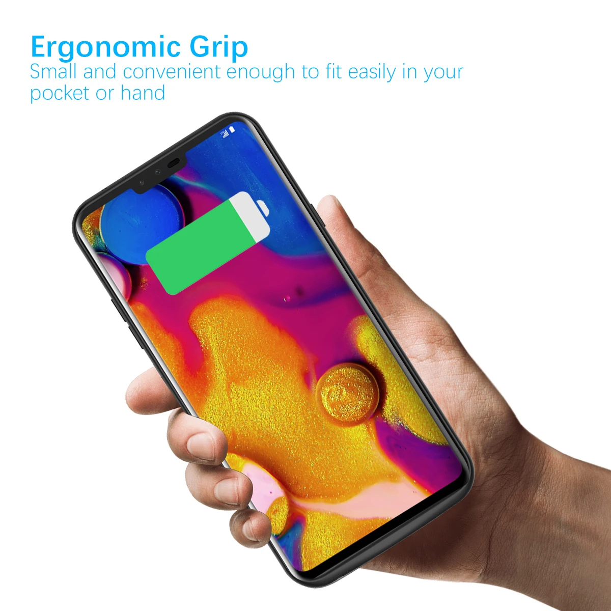 Для LG V40 ThinQ зарядное устройство чехол 5200 мАч внешний резервный аккумулятор