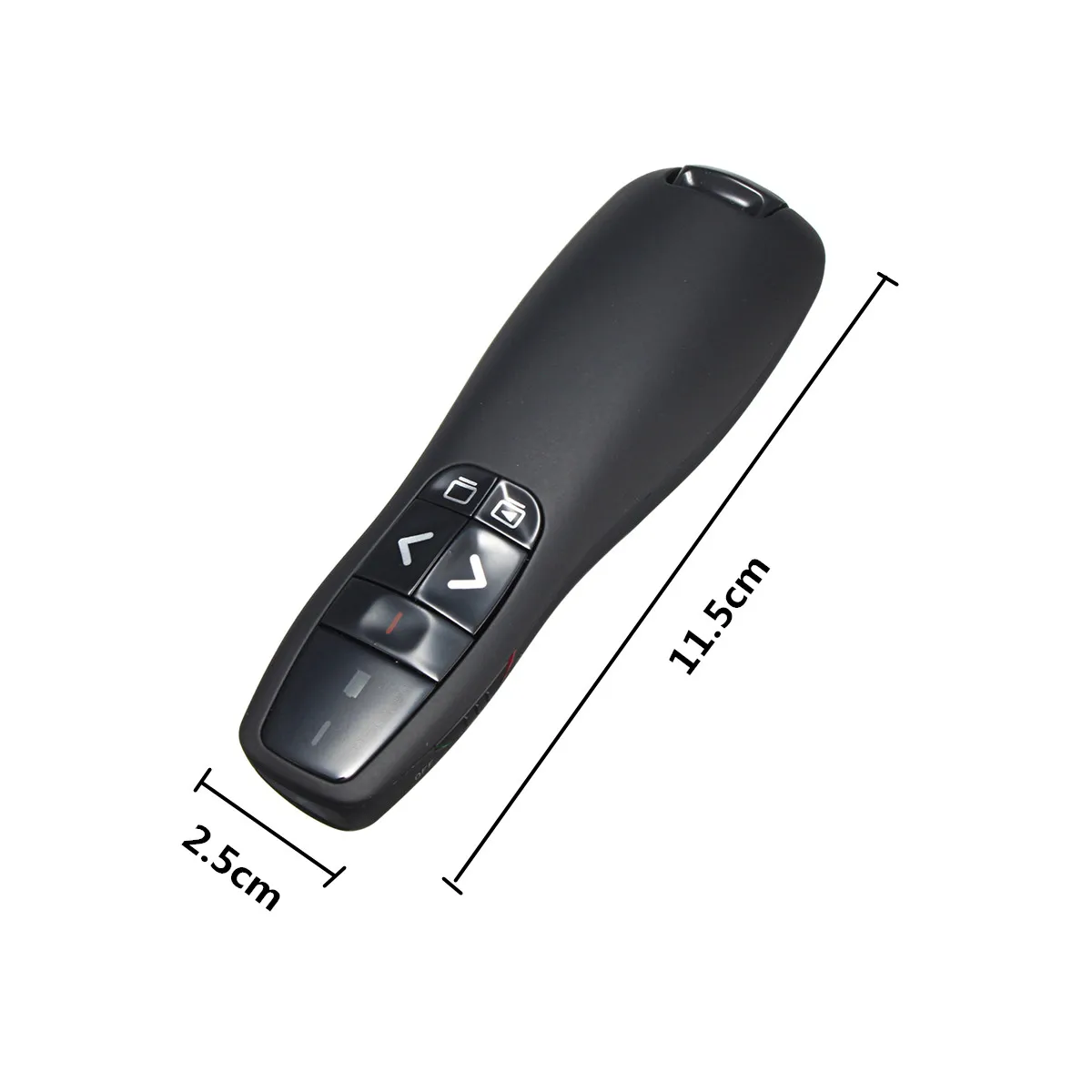 Универсальный 2,4 ГГц РЧ беспроводной USB ведущий пульт дистанционного управления PPT указатель лазерная ручка с откидной ручкой power Point Презентация указатели кликер
