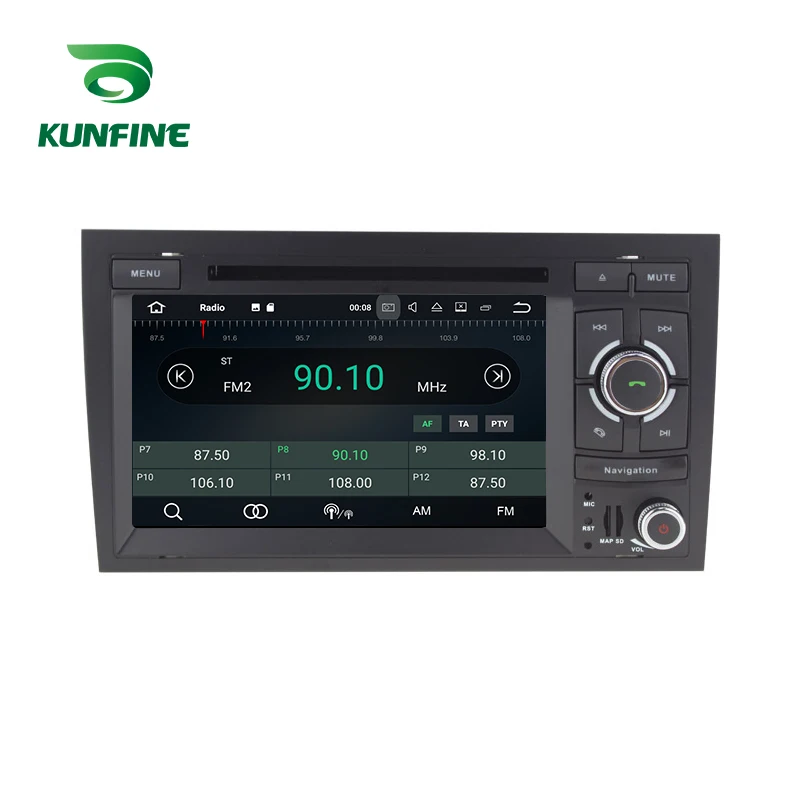 Android 9 0 Core PX6 A72 ОЗУ 4 Гб ПЗУ 64 ГБ Автомобильный DVD GPS мультимедийный плеер