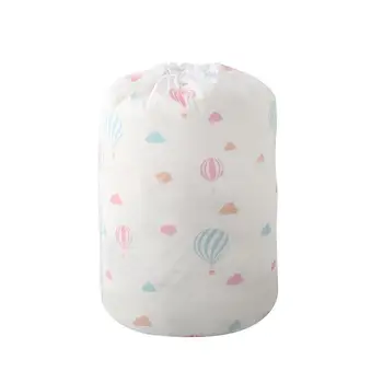 

1PC Hot-air Balloon Moisture Proof Foldable Blanket Clothes Pillow Drawstring Storage Bag Pouch Organizer